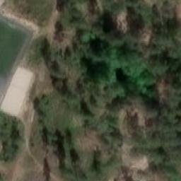 Sand Volleyball Court — aerial view