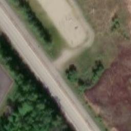Sand Volleyball Court — aerial view