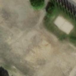 Sand Volleyball Court — aerial view