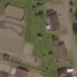 Sand Volleyball Court — aerial view