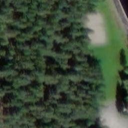 Sand Volleyball Court — aerial view