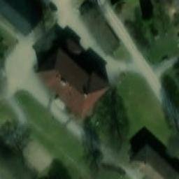 Sand Volleyball Court — aerial view