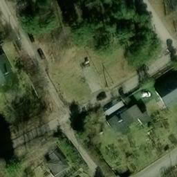 Sand Volleyball Court — aerial view