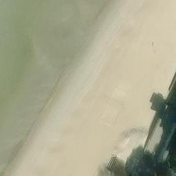 Sand Volleyball Court — aerial view