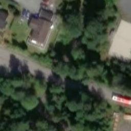 Sand Volleyball Court — aerial view