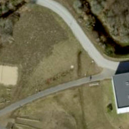 Volleyball Court — aerial view