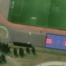 Volleyball Court — aerial view