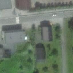 Sand Volleyball Court — aerial view