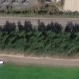 Sand Volleyball Court — aerial view