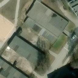 Sand Volleyball Court — aerial view