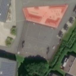 Volleyball Court — aerial view