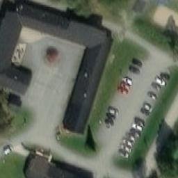 Sand Volleyball Court — aerial view