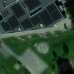 Sand Volleyball Court — aerial view