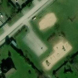 Volleyball Court — aerial view