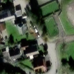 Sand Volleyball Court — aerial view