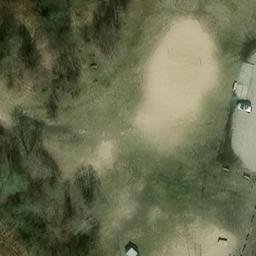 Sand Volleyball Court — aerial view