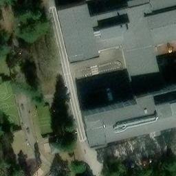 Volleyball Court — aerial view