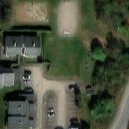 Sand Volleyball Court — aerial view
