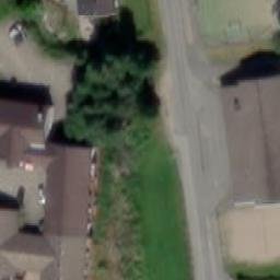 Sand Volleyball Court — aerial view