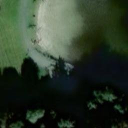 Sand Volleyball Court — aerial view