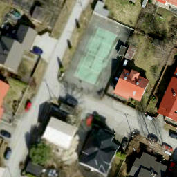 Volleyball Court — aerial view