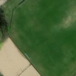 Sand Volleyball Court — aerial view