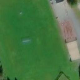 Volleyball Court — aerial view