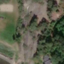 Sand Volleyball Court — aerial view