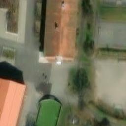 Volleyball Court — aerial view