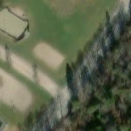 Sand Volleyball Court — aerial view