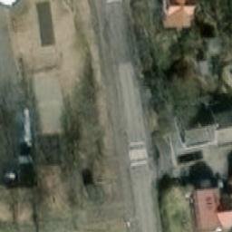 Sand Volleyball Court — aerial view