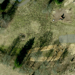 Hageri palliplats — aerial view