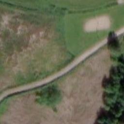 Sand Volleyball Court — aerial view