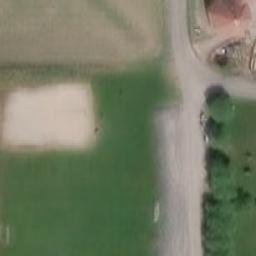 Sand Volleyball Court — aerial view