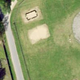 Volleyball Court — aerial view