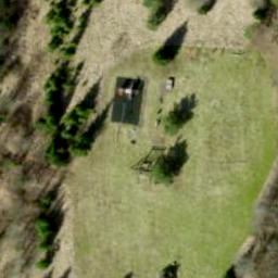 Rõa külaplatsi võrkpalliväljak — aerial view