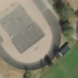 Volleyball Court — aerial view