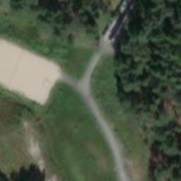 Sand Volleyball Court — aerial view