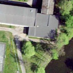 Alu Spordihoone — aerial view