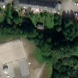 Sand Volleyball Court — aerial view