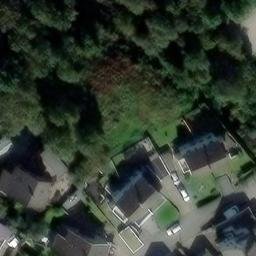 Sand Volleyball Court — aerial view