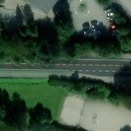 Sandvolleyball — aerial view