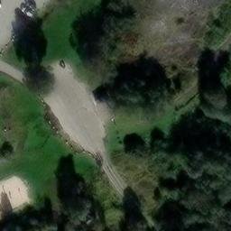 Sand Volleyball Court — aerial view