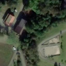 Sand Volleyball Court — aerial view