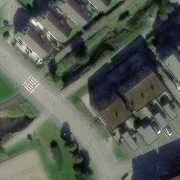Sand Volleyball Court — aerial view