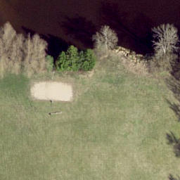 Volleyball Court — aerial view