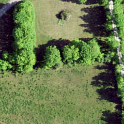 Volleyball Court — aerial view