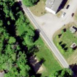 Volleyball Court — aerial view