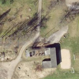 Volleyball Court — aerial view