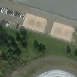 Volleyball Court — aerial view